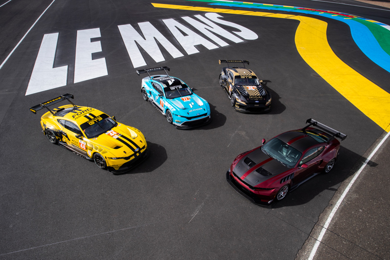 Exitoso debut del Mustang GT3 en Le Mans