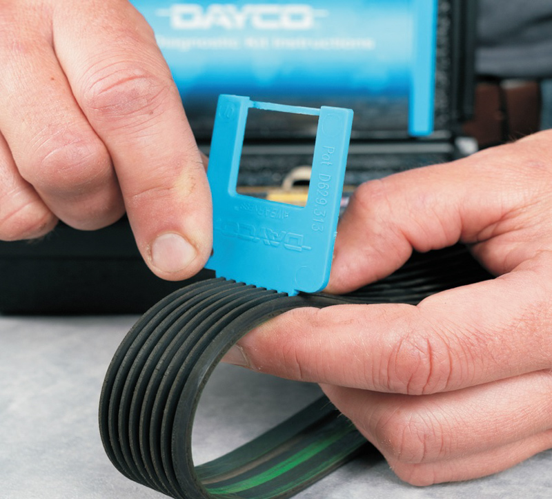 Dayco: comprobación adecuada del desgaste de las bandas