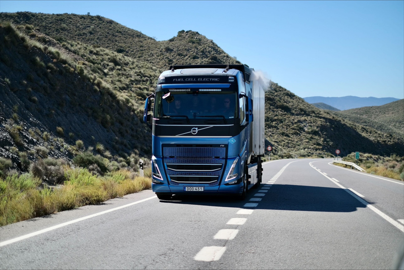 Llegan los camiones a hidrógeno de Volvo