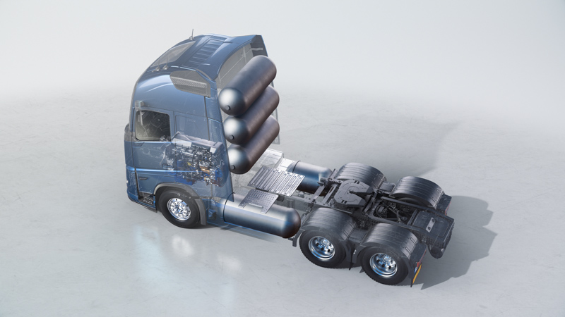 Llegan los camiones a hidrógeno de Volvo