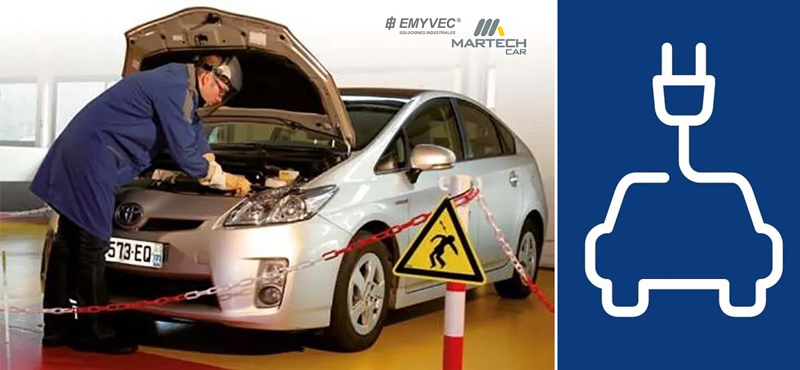 Emyvec: Cómo reparar vehículos híbridos y eléctricos