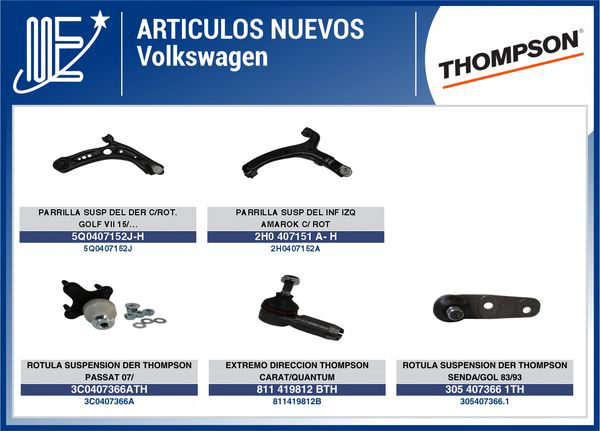 Expoyer: nuevos productos Volkswagen y Thompson