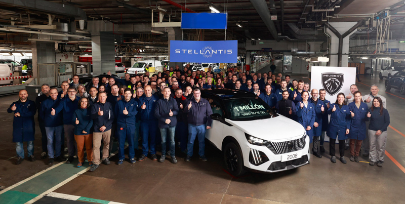Stellantis Vigo supera el millón de unidades del Peugeot 2008