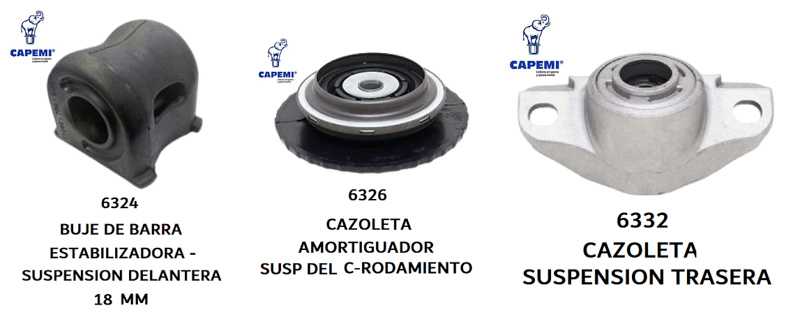 CAPEMI amplía su catálogo de autopartes con calidad OEM