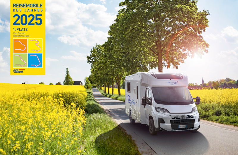 Fiat Ducato: elegido mejor base para autocaravanas 2024