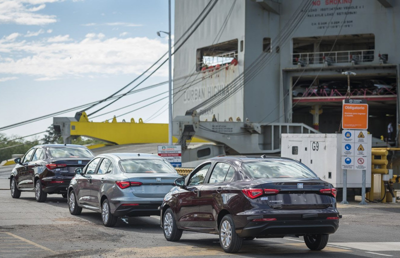 Caída en exportaciones de vehículos argentinos a Brasil
