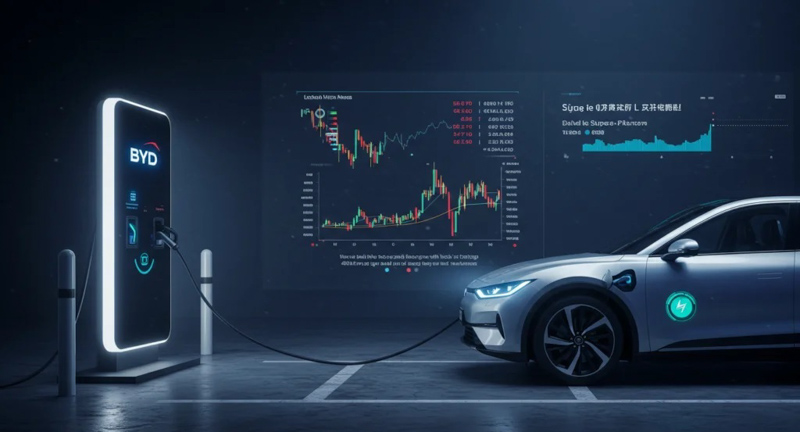 BYD presentó carga ultrarrápida para autos eléctricos