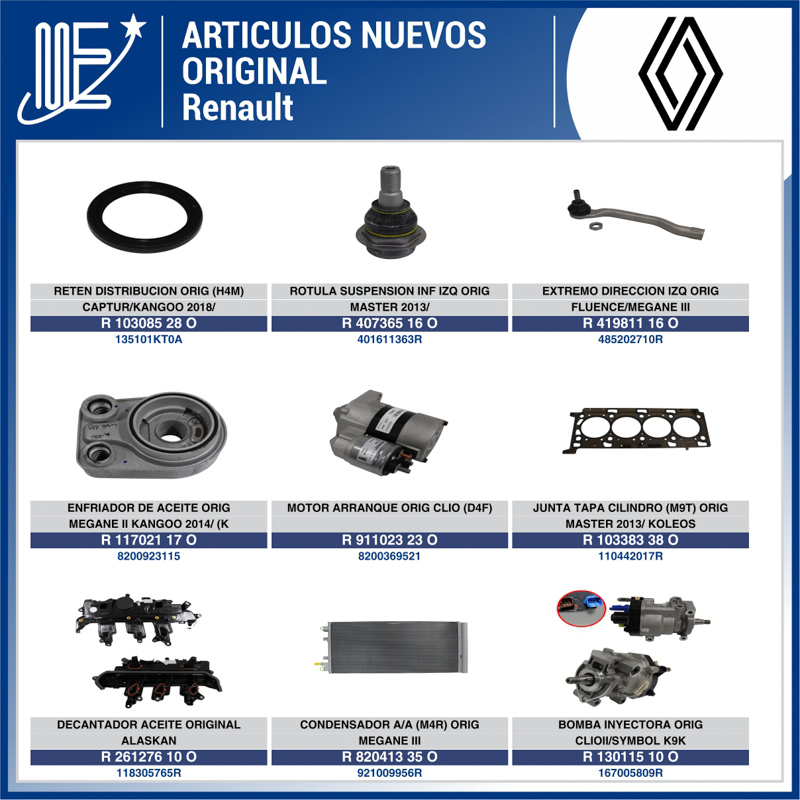 Expoyer: lanzamientos originales para línea Renault