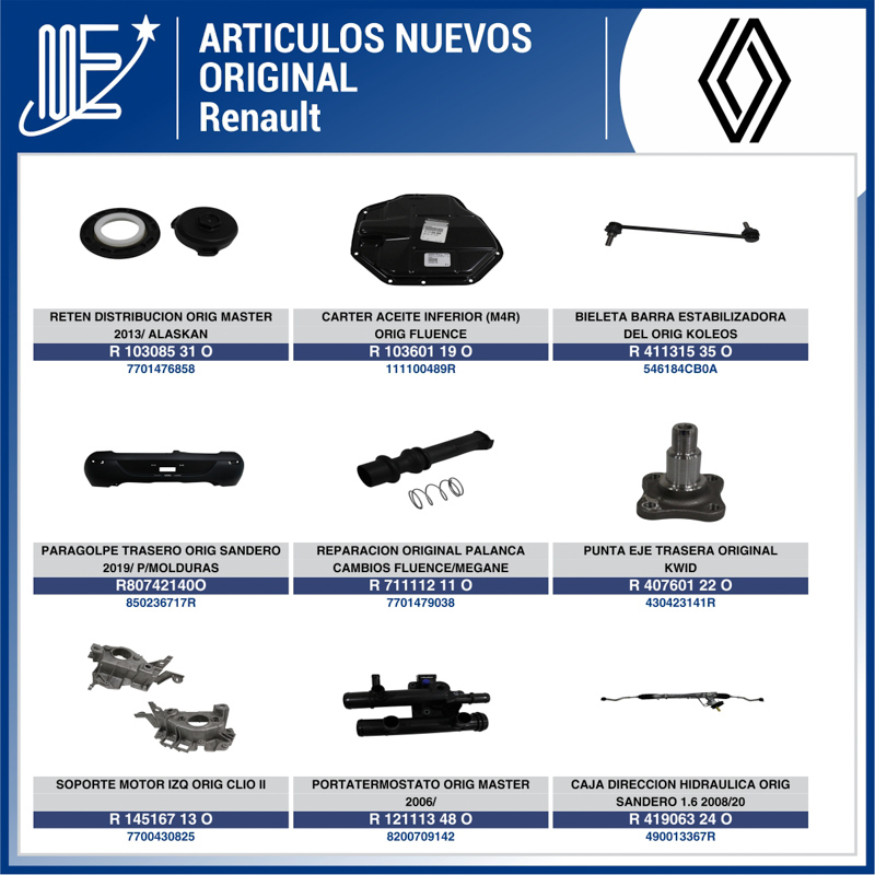 Expoyer: lanzamientos originales para línea Renault