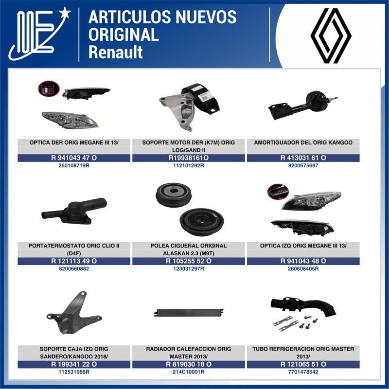 Expoyer: lanzamientos originales para línea Renault