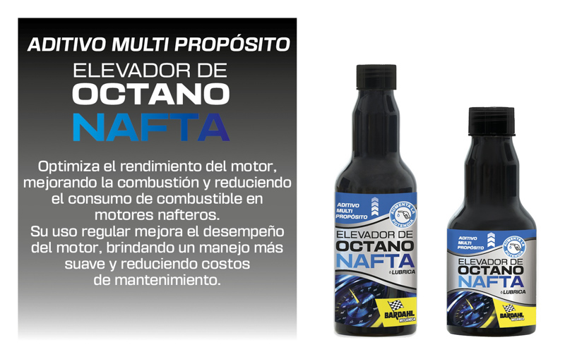 Elevador de Octano Nafta Bardahl 