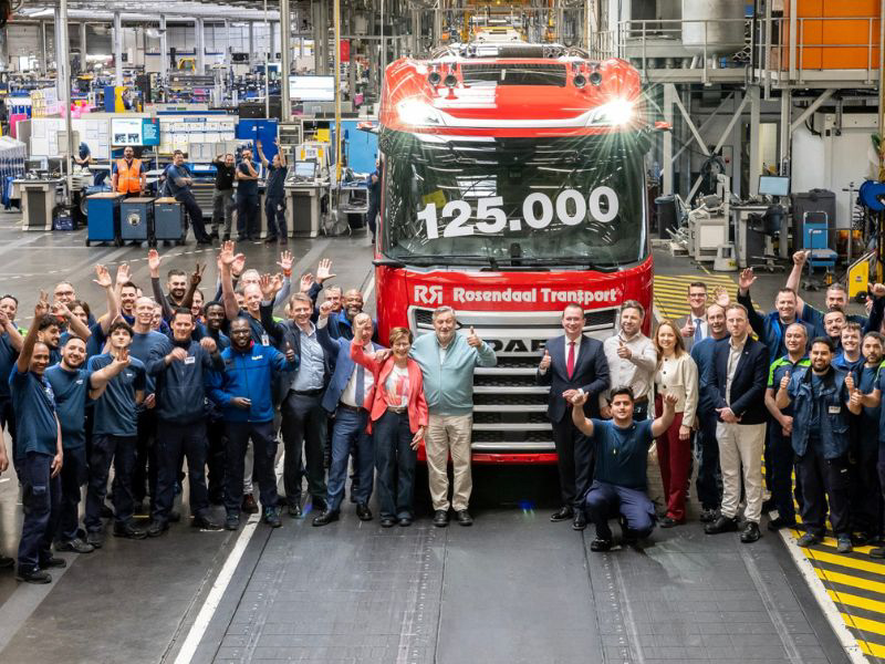 DAF entrega su camión 125.000
