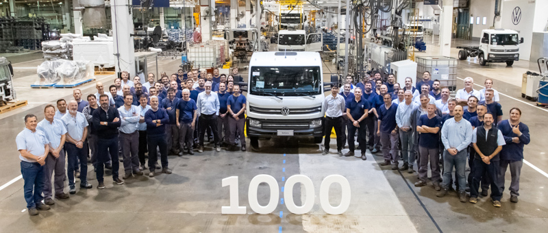 Volkswagen llegó a 1.000 unidades en Córdoba