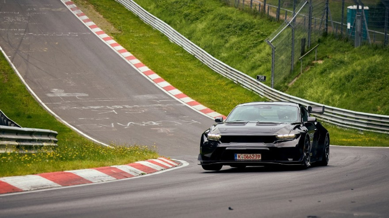 Mustang GTD mejora su tiempo en Nürburgring