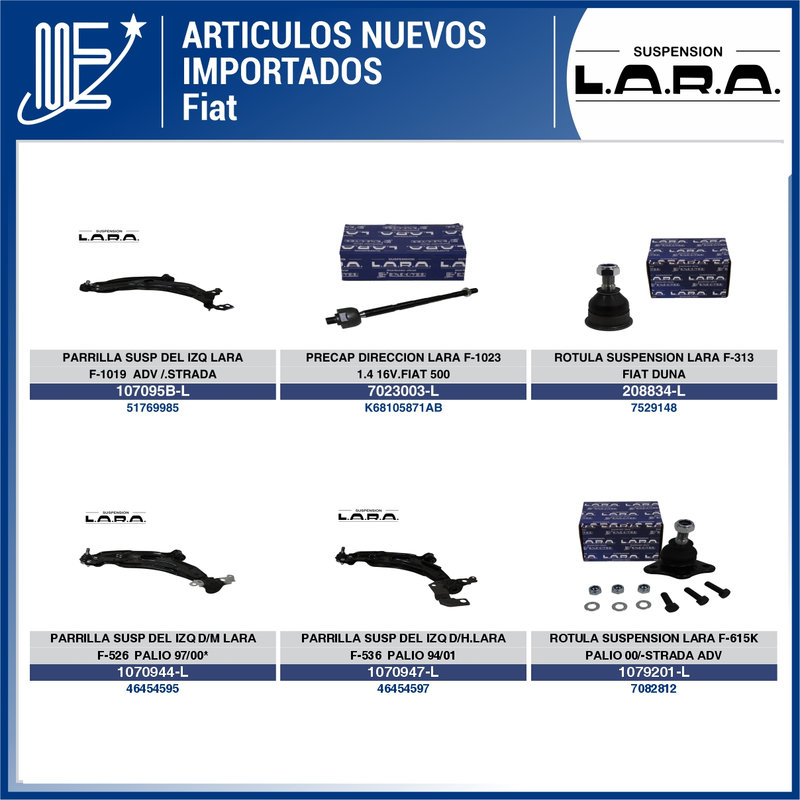 Expoyer lanza artículos LARA para suspensión