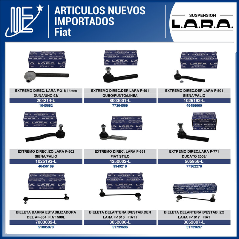 Expoyer lanza artículos LARA para suspensión
