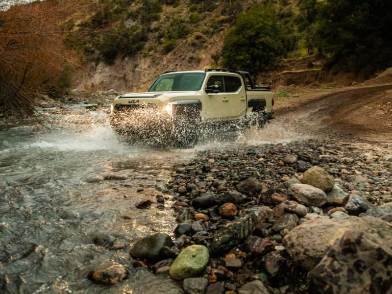 Kia presentó la pickup Tasman en Latinoamérica