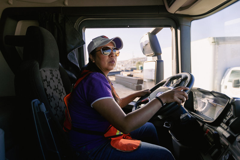 Conductoras': programa de Scania distinguido en CABA