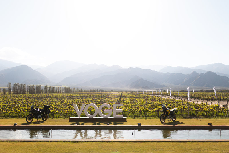 Voge presenta la nueva DS800X Rally en Cafayate