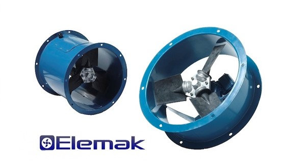 Extractores de aire axiales de ELEMAK