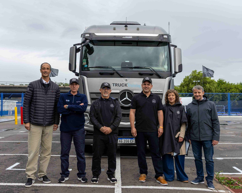 Concurso Actros: los mejores conductores del país