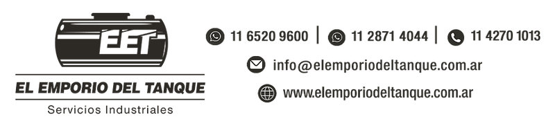 Servicios de limpieza y mantenimiento de tanques