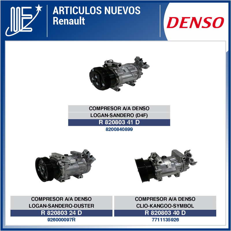 Expoyer suma compresores Denso a su catálogo