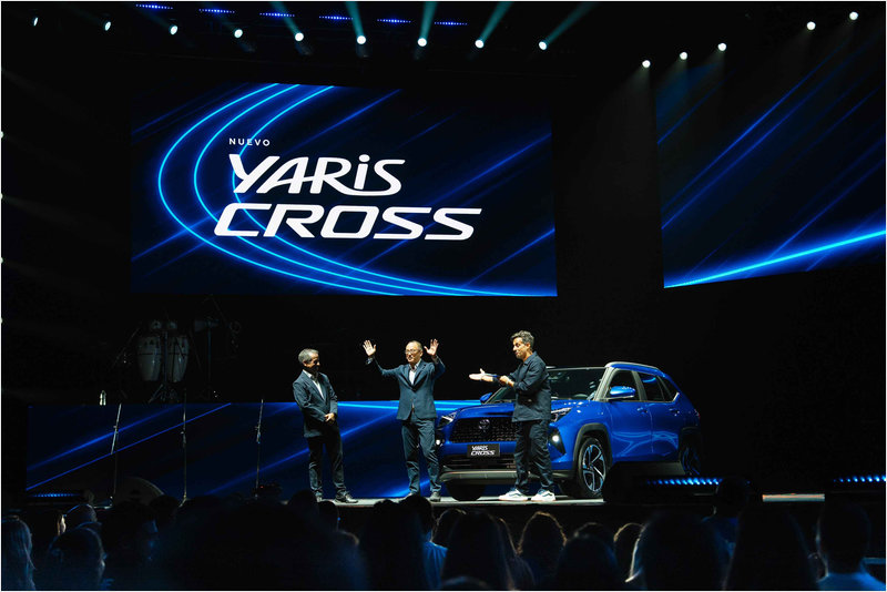 Toyota presenta Yaris Cross híbrido en Argentina