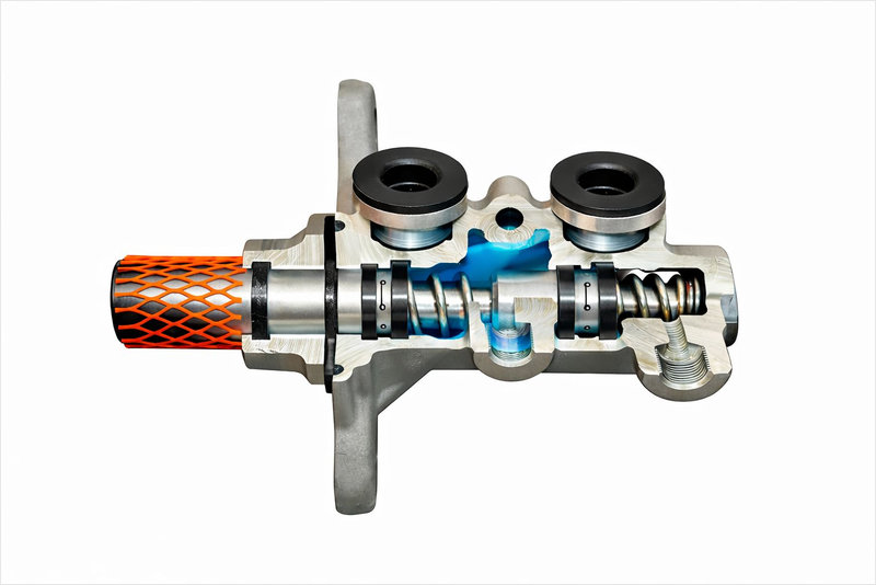 Freno Silent: Cilindro Maestro de Sello Fijo