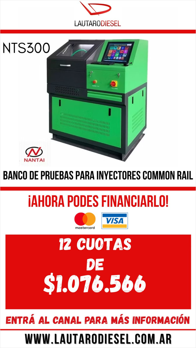 Lautaro Diesel lanza promo de bancos de prueba
