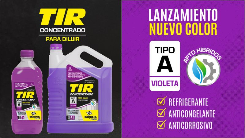 TIR Violeta Concentrado para refrigeración