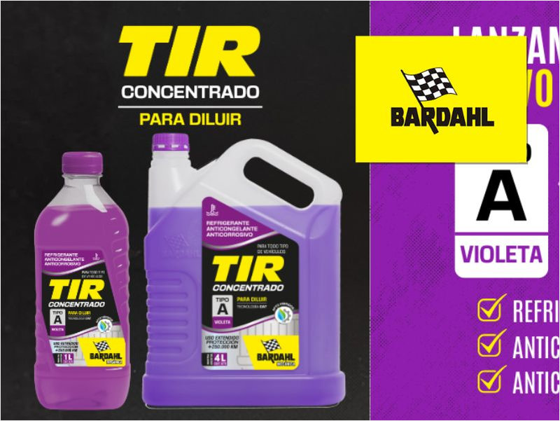 TIR Violeta Concentrado para refrigeración
