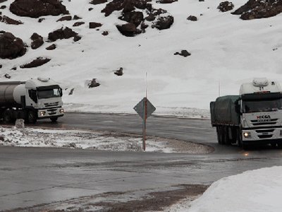Iveco cruzó los andes