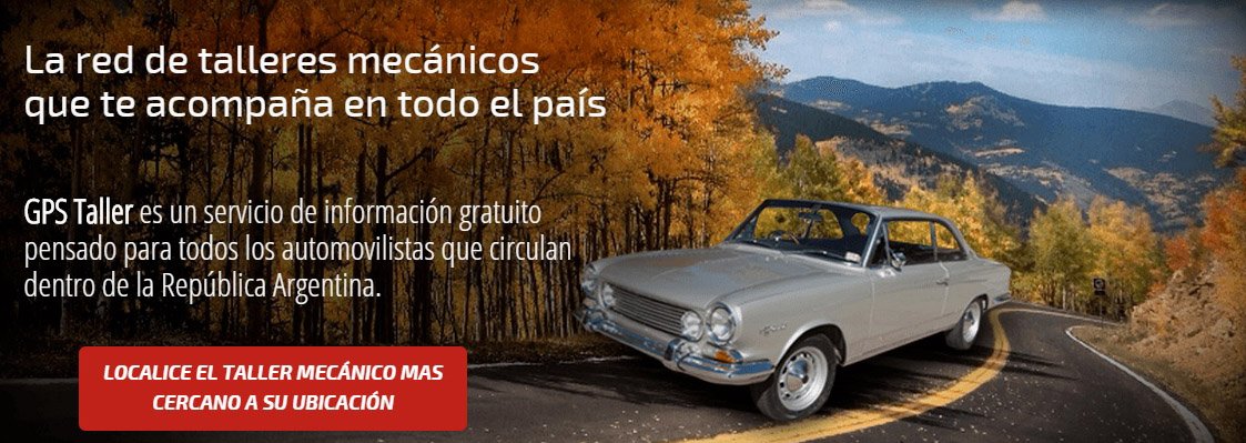 GPS Taller, un servicio gratuito para el automovilista