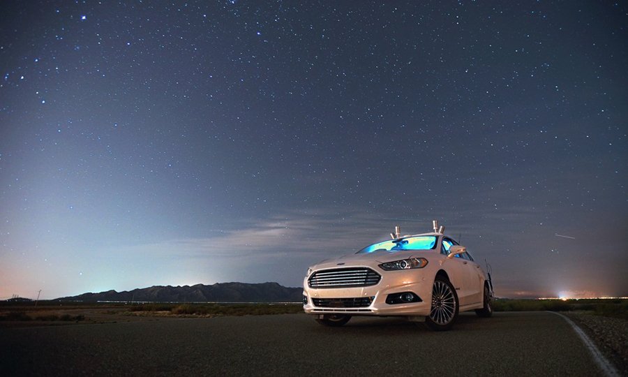 Ford prueba el Mondeo autónomo en la oscuridad absoluta