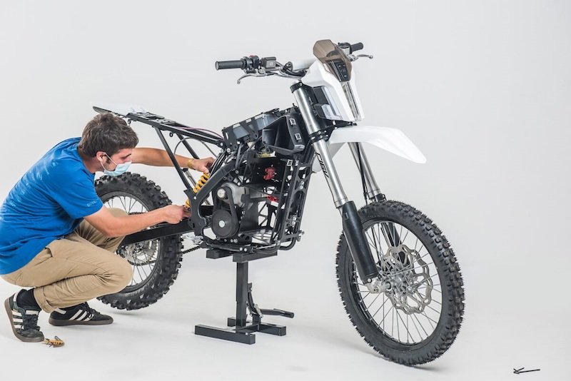 Dayna, la motocicleta off-road inteligente