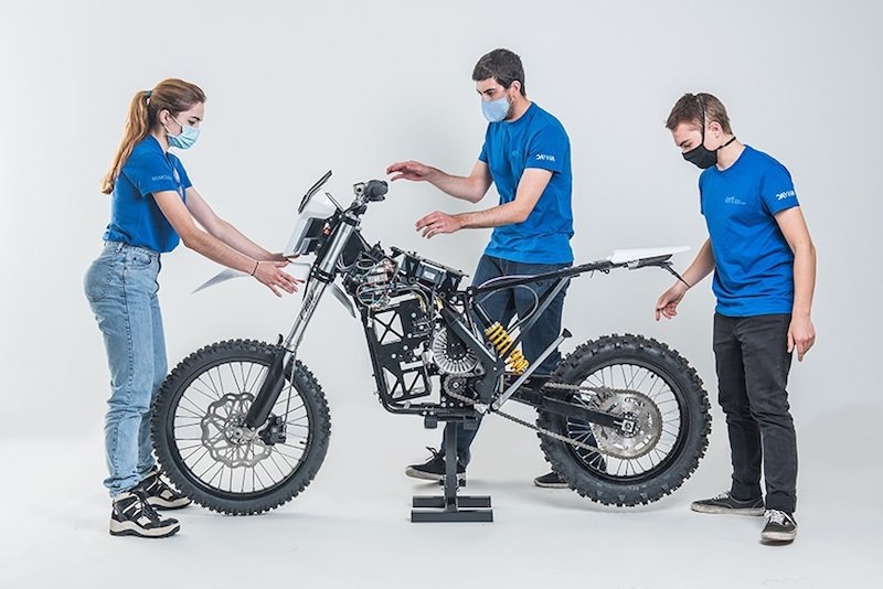 Dayna, la motocicleta off-road inteligente
