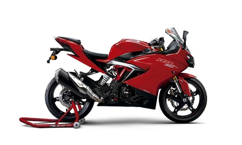 Llega la versión 2021 de la TVS RR 310