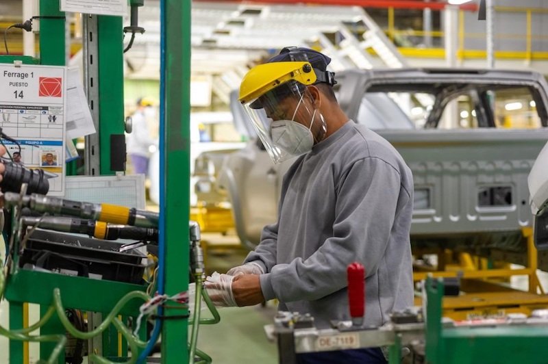 En 2020, bajó la producción automotríz argentina