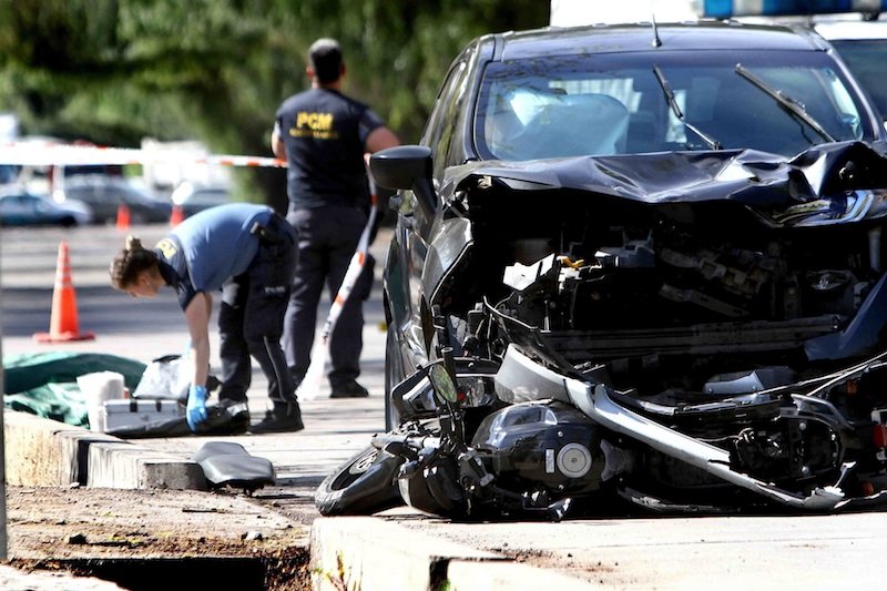 Menos accidentes viales
