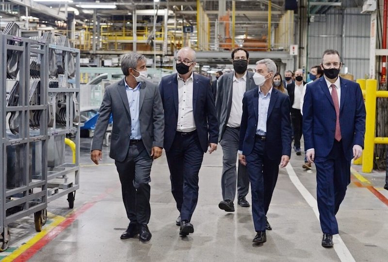 El ministro de Transporte de la Nación visitó Volkswagen