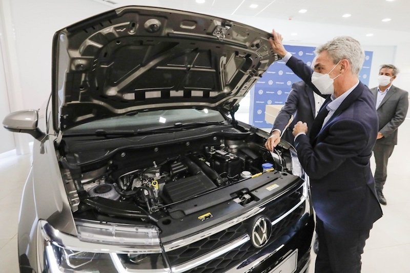 El ministro de Transporte de la Nación visitó Volkswagen