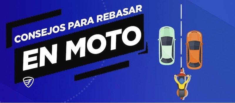 Consejos para rebasar en moto