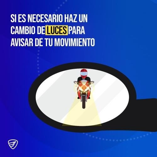 Consejos para rebasar en moto