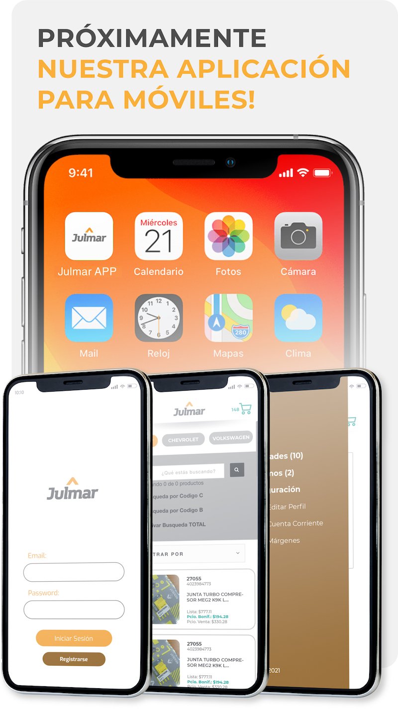 Próximamente Aplicación Jumar para móviles