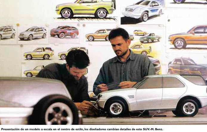 El diseño básico de un auto