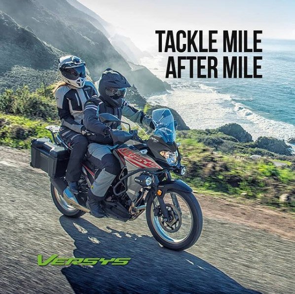 Kawasaki Versys 300 en 12 y 18 cuotas sin interés