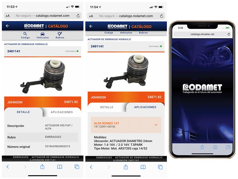 Rodamet lanza su nueva AppRoda para todos los dispositivos, exclusiva para clientes