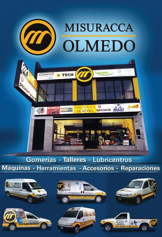 MISURACCA & OLMEDO 59 años de vigencia en el rubro de las Máquinas, Herramientas e Insumos para Talleres del Automotor, Gomerías y Lubricentros
