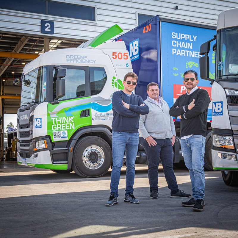 Una Empresa sustentable apuesta por unidades Scania a Gas